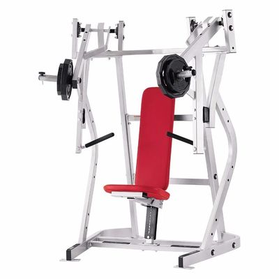 Strength Training Plate Loaded Machines for Chest Press and Iso-Lateral Bench Press