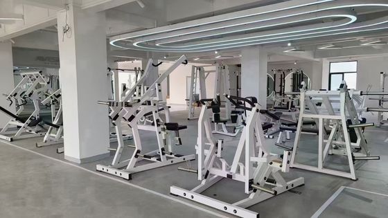 Strength Training Plate Loaded Machines for Chest Press and Iso-Lateral Bench Press