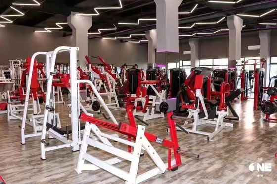 Strength Training Plate Loaded Machines for Chest Press and Iso-Lateral Bench Press