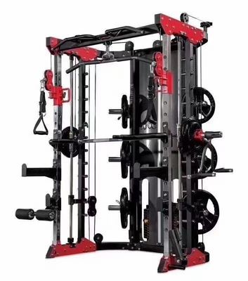 Commercial Home Gym Equipment with Pull Up Chest Press and Smith Machine Functions