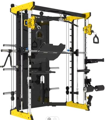Commercial Home Gym Equipment with Pull Up Chest Press and Smith Machine Functions