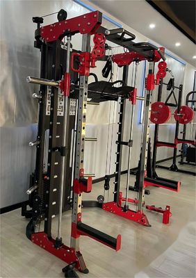 Commercial Home Gym Equipment with Pull Up Chest Press and Smith Machine Functions