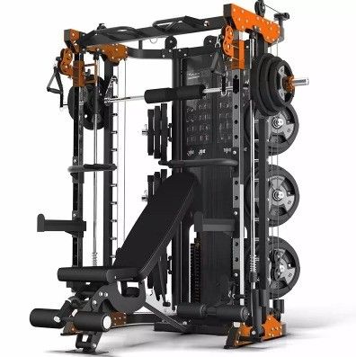 Multi Functional Smith Machine Rack for Strength Training Large and Customizable