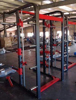 Rectangular Tube Steel Q235 Multi Functional Fitness Squat Rack for Strength Training