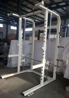 Rectangular Tube Steel Q235 Multi Functional Fitness Squat Rack for Strength Training