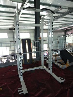 Rectangular Tube Steel Q235 Multi Functional Fitness Squat Rack for Strength Training