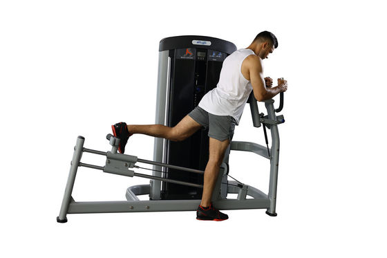 80 Kg Weight Stack Body Building Glute Hip Thrust Machine for Leg Strengthening Exercises