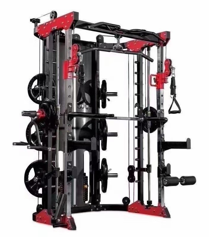 Multi Functional Smith Machine Rack for Strength Training Large and Customizable