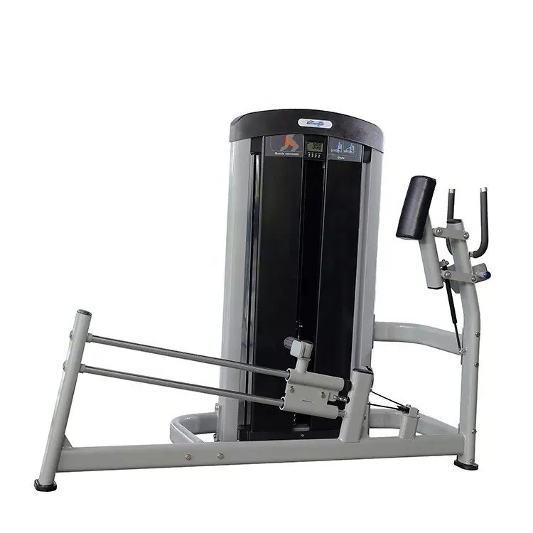 80 Kg Weight Stack Body Building Glute Hip Thrust Machine for Leg Strengthening Exercises